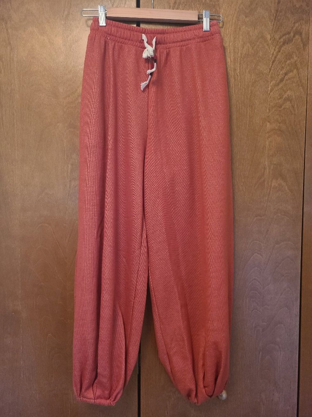 Three bird nest harem sweat pants